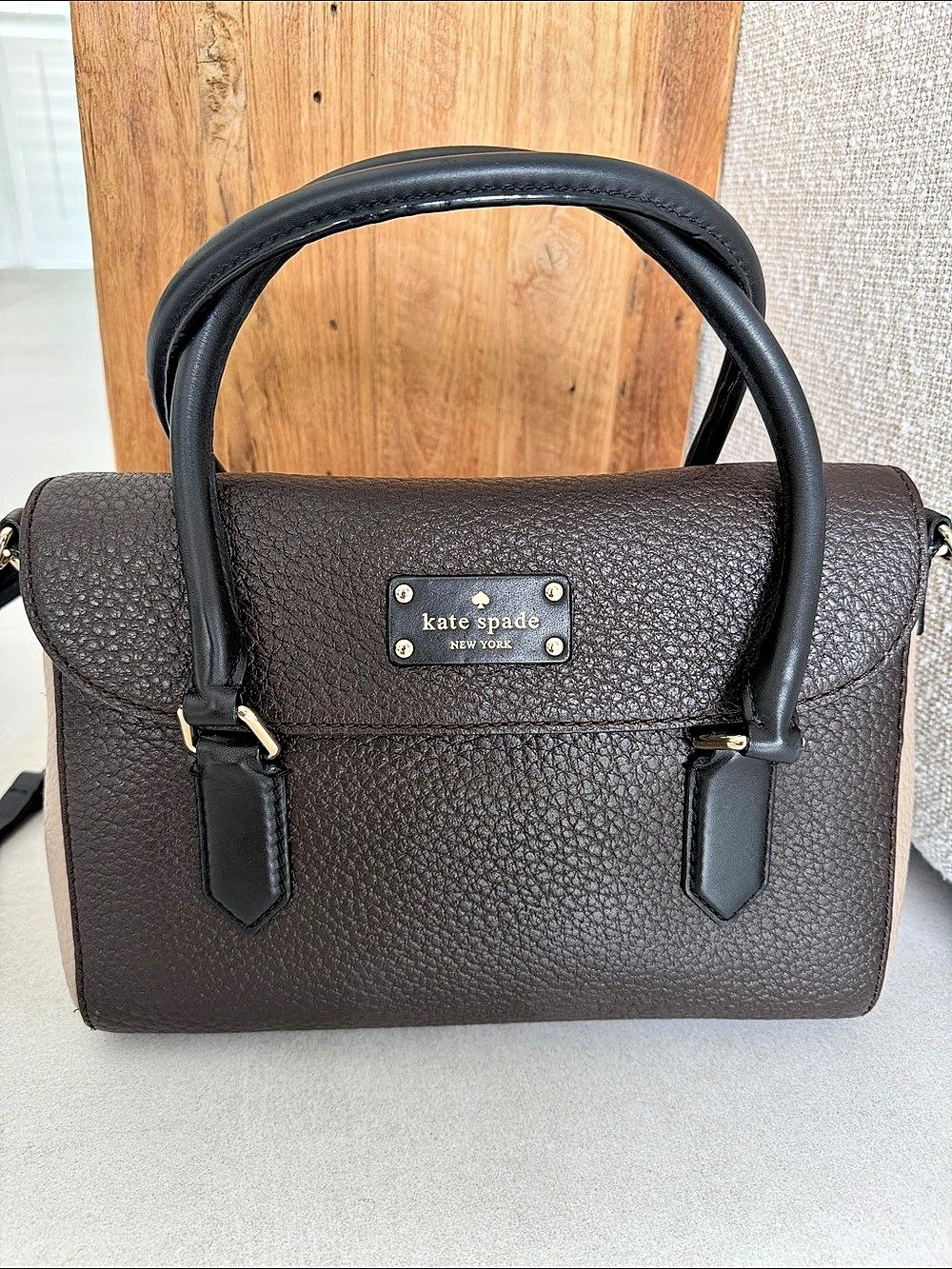 kate spade new york Satchel in Brown Like New